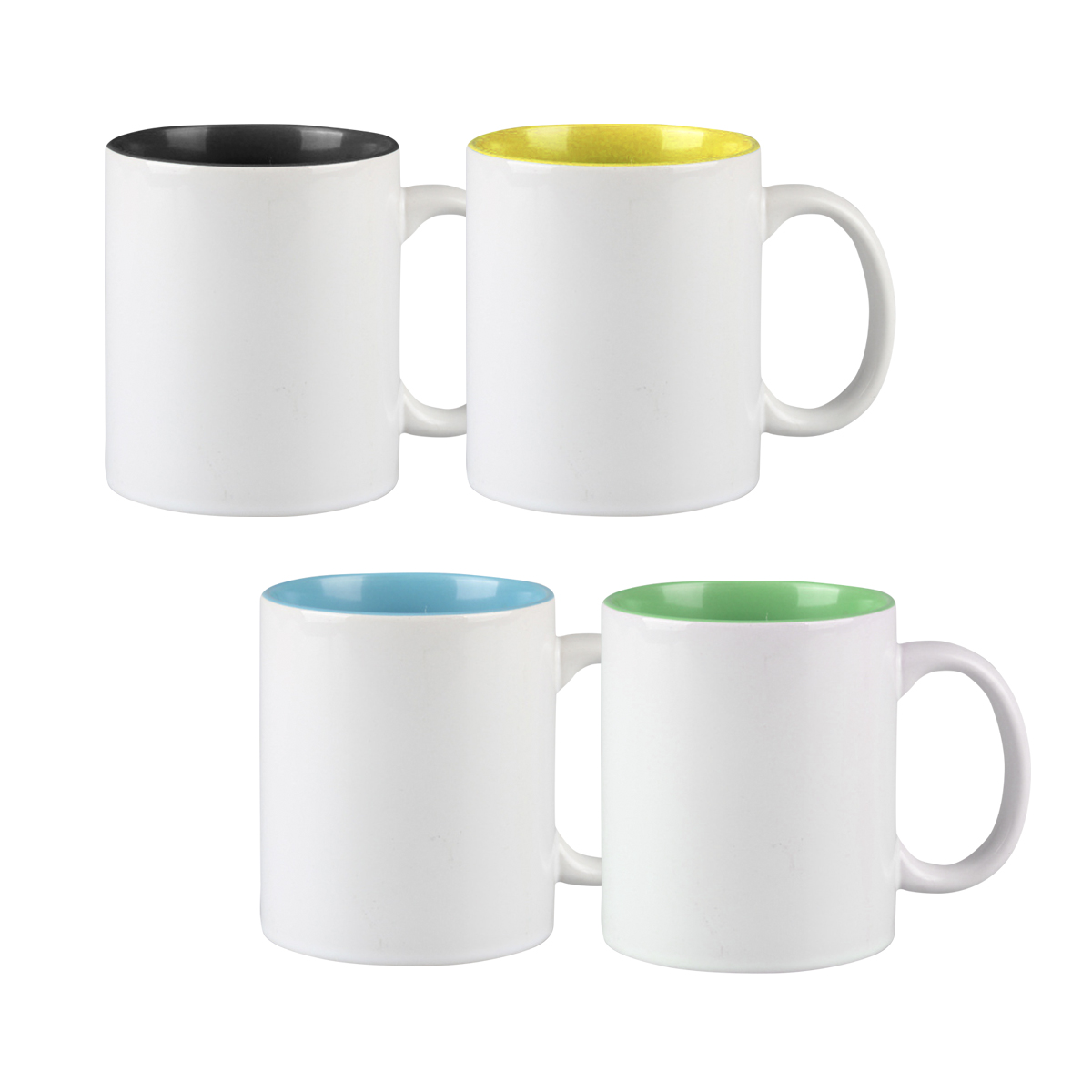 Duo Coloured Ceramic Mug (350ml)